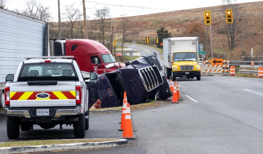 What Makes Jackknife and Rollover Truck Crashes Legally Complex