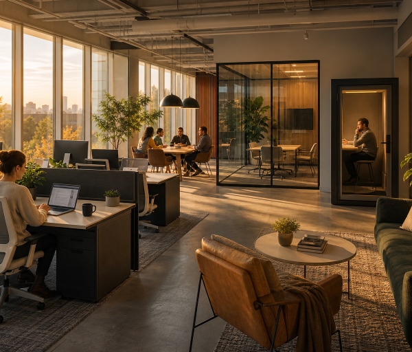 How To Build An Office That Works For Focus, Flexibility, And Well-Being