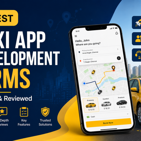 Best Taxi App Development Firms: Ranked & Reviewed
