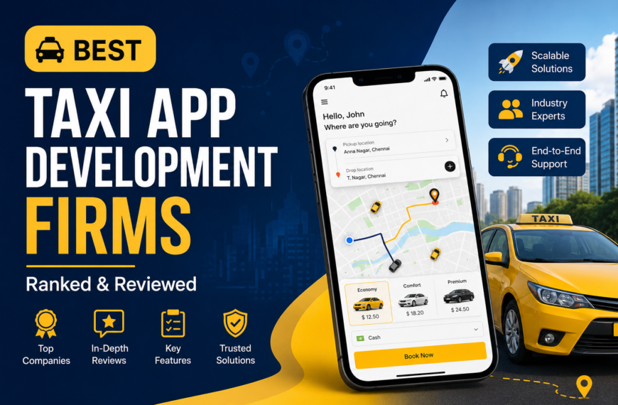 Best Taxi App Development Firms: Ranked & Reviewed